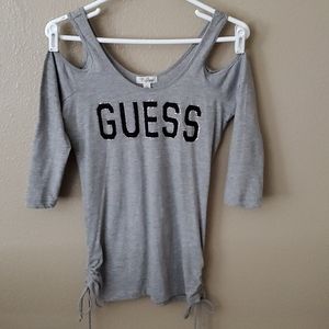Guess Cold Shoulder Top